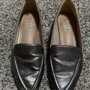 Franco Sarto Women's Pewter Flats